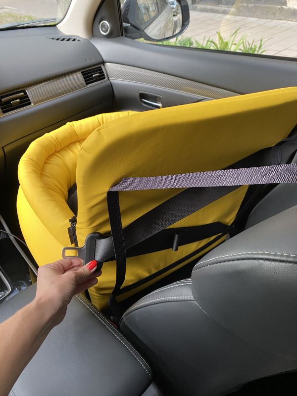 Dog Car Seat Sport Lemon