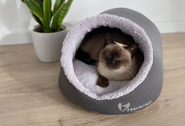 Indoor Cat & Dog Cave house Gray