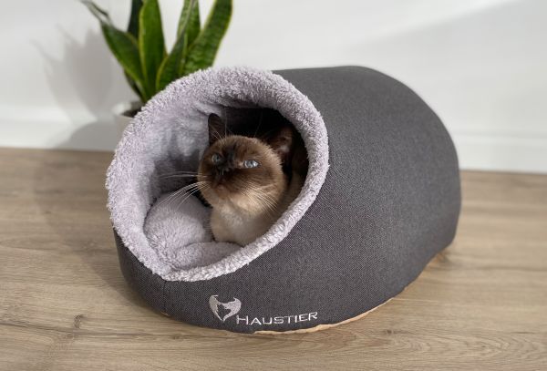Indoor Cat & Dog Cave house Gray