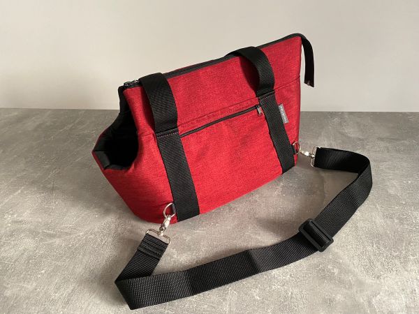 Carrying bag for Dogs & Cats City Winter Cherry