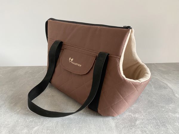Сумка Переноска для Собак та Котів City Elegant Brown