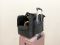Carrying bag for Dogs & Cats Voyage Black faux leather
