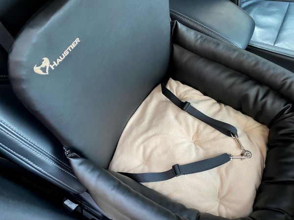 Dog car seat Luxury Black
