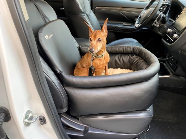 Dog car seat Luxury Black