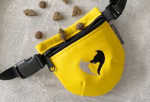 Dog treat bag Lemon