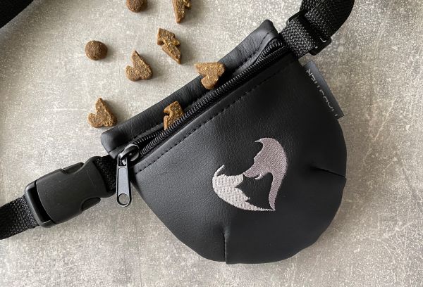 Dog treat bag Black