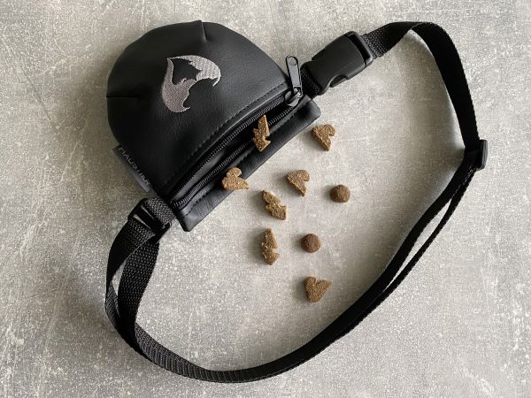 Dog treat bag Black