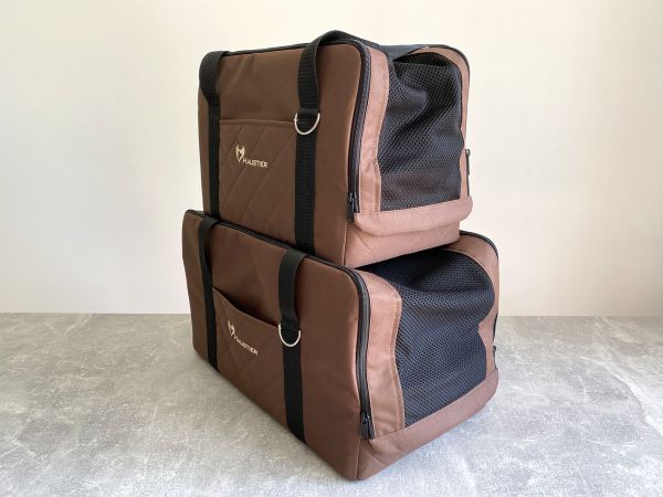 Сумка переноска для собак та котів Voyage Elegant Brown