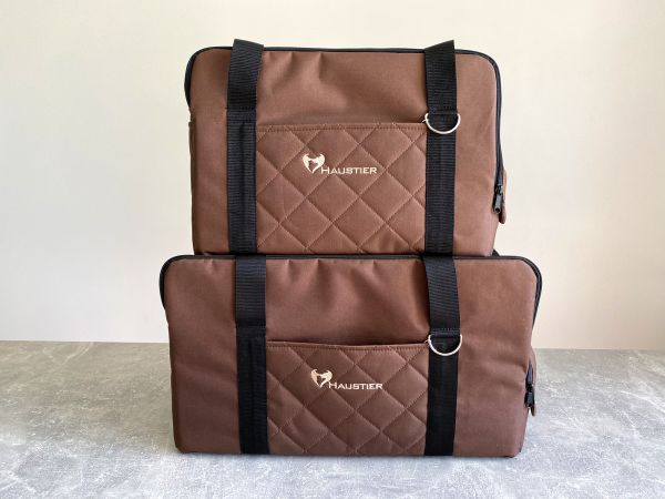Сумка переноска для собак та котів Voyage Elegant Brown