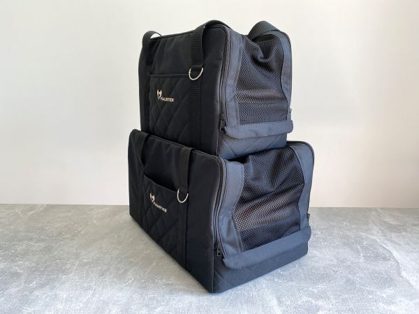 Carrying bag for Dogs & Cats Voyage Elegant Black