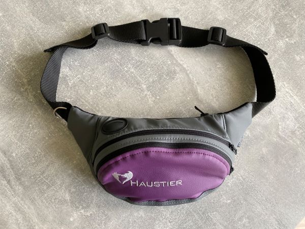 Banana Bag For Training And Walking Grape eco-leather