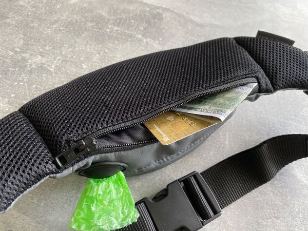 Banana Bag For Training And Walking Grape eco-leather