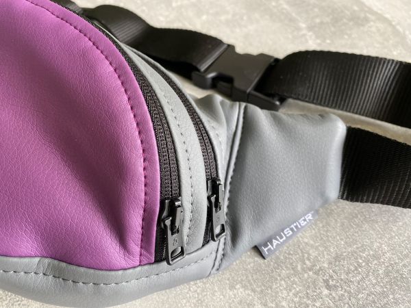 Banana Bag For Training And Walking Grape eco-leather