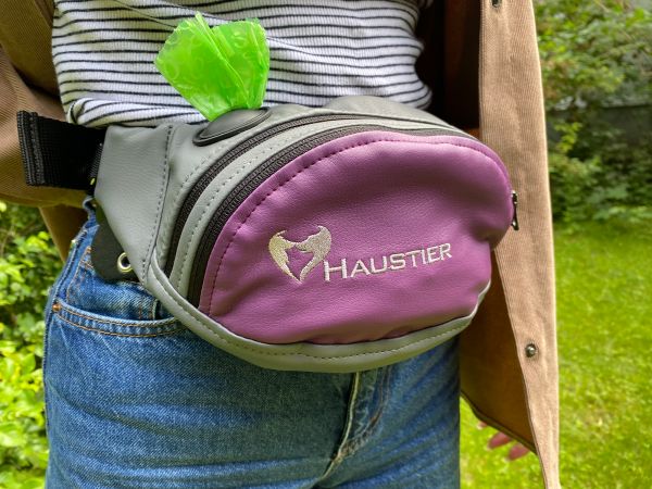 Banana Bag For Training And Walking Grape eco-leather