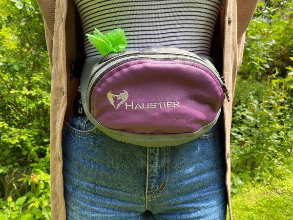 Banana Bag For Training And Walking Grape eco-leather