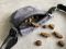 Dog treat bag Grey