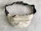 Banana Bag For Training And Walking Ivory eco-leather