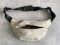 Banana Bag For Training And Walking Ivory eco-leather