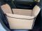 Dog Car seat cover Transformer Happy Travel Beige 1/3 rear seat 