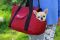 Carrying bag for Dogs & Cats City Winter Cherry