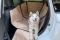 Dog Car seat cover Transformer Happy Travel Beige with door protection