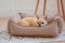 Лежак для Собак та Котів Sweet Dreams Beige велюр