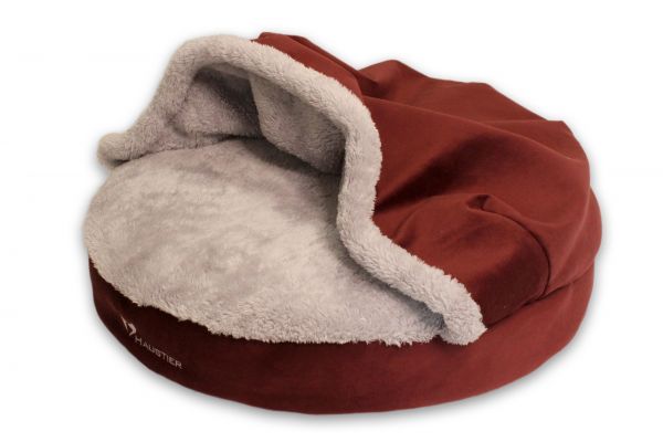 Cat & Dog cave bed Bordo