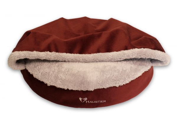 Cat & Dog cave bed Bordo