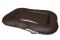 Waterproof dog bed Pontoon Chocolate eco leather