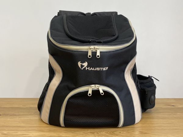 Backpack carrier for dogs and cats Discovery Black