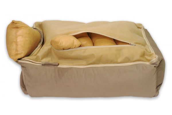 Лежак для Собак та Котів Sweet Dreams Beige велюр