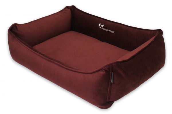 Dog & Cat bed Sweet Dreams Bordo
