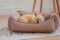 Лежак для Собак та Котів Sweet Dreams Beige велюр