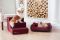 Dog & Cat bed Sweet Dreams Bordo