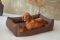 Dog & Cat bed Sweet Dreams Brown