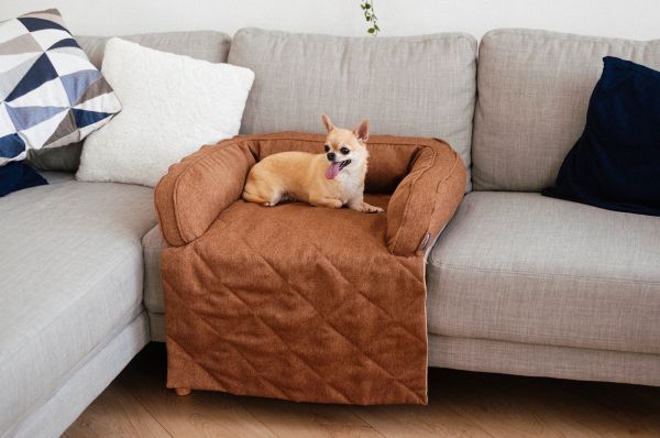 Лежак для Собак та Котів на диван Sofa Bed Honey рогожка