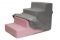 Removable cover for dog stairs on 5 steps