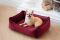 Dog & Cat bed Sweet Dreams Bordo