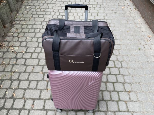 Сумка переноска для собак та котів Voyage Chocolate екошкіра